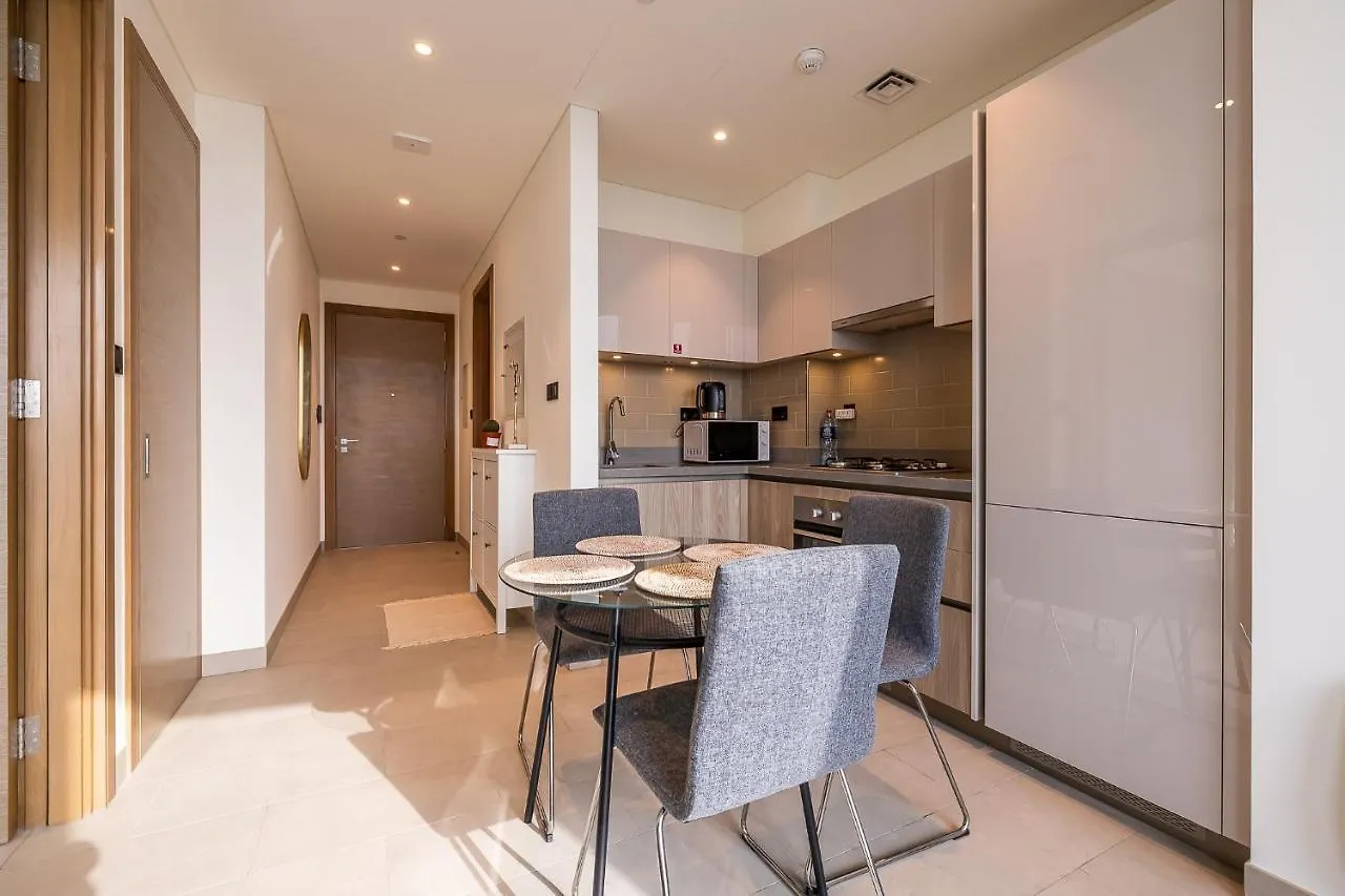 Sobha Hartland Waves I 1 Bedroom Apartment I Burj Khalifa View Dubai Emirados Árabes Unidos